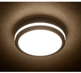 Kanlux 38790 - Lampada LED da esterno con sensore BENO 12/18W/230V 3000/3500/4000K IP65 antracite