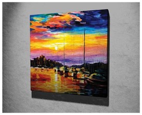 Riproduzione murale su tela, 45 x 45 cm Leonid Afremov - Wallity