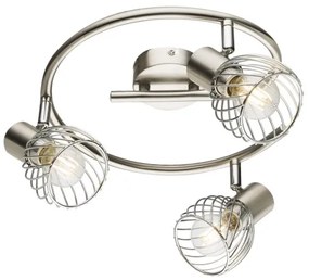 Globo 54809-3 - Luce Spot TEXAS 3xE14/40W/230V cromo opaco