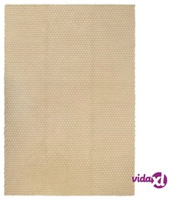 vidaXL Tappeto Rettangolare Naturale 160x230 cm in Cotone