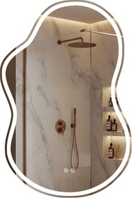 Specchio LED UNO 80x55 cm