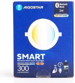Aigostar - Lampada da incasso LED dimmerabile/3W/230V 2700-6500K bianco