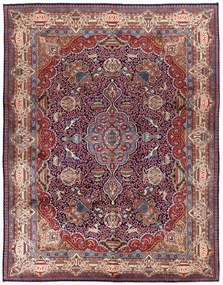 Kashmar Tappeto 300 x 390 (Iran) Annodato A Mano