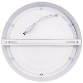 Solight WD172 - Plafoniera LED 18W/230V, 3000/4000/6000K, Ø 22,5 cm, bianca