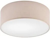 Lampada a Soffitto Vivian, Beige, Plastica, 35x35x13 cm, EPIKASA