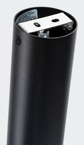 Plafoniera nera/argentata Crown – Sollux