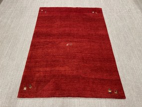 Gabbeh Tappeto persiano 210 x 150 Rosso (Iran) Annodato A Mano