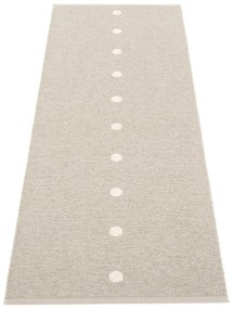 Passatoia da interno/esterno beige/color crema 70x200 cm Peg Linen Vanilla – Pappelina