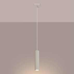 Brilagi - Lampada a sospensione LED su cavo CRESTO 1xGU10/10W/230V colore crema