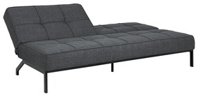 Divano grigio scuro allungabile 198 cm Perugia – Actona