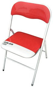 LUCIE - sedia pieghevole salvaspazio bicolor