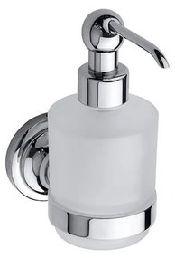 Dispenser per sapone 7,5x15 cm argento