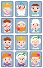 Inzebox Ritratti - Gioco magnetico