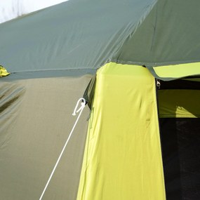 Tenda da Campeggio con Veranda 8 Persone 410x310x225 cm...