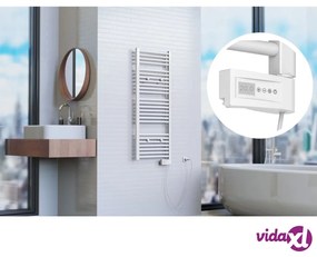 EISL Termoarredo per il Bagno con Timer Bianco 120x50x15 cm