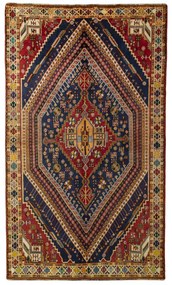 Shiraz Tappeto persiano 170 x 280 Blu (Iran) Annodato A Mano