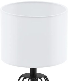 Eglo 95789- Lampada da tavolo CARLTON 2 1xE14/60W/230V