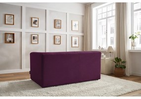 Modulo divano viola scuro (angolo destro) Kleber - Bobochic Paris
