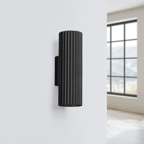 Sollux SL.1649 - Applique KARBON 2xGU10/10W/230V nero