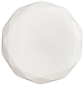 Plafoniera moderno Sendy Ø 39 cm bianco IP20, 1XE27