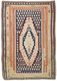 Kilim Tappeto persiano 140x100 (Iran) Tessuto A Mano