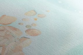 Quadro su tela – Riposo sul mare