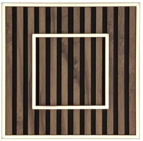 Globo 67345D1 - Lampada LED da soffitto WOODY 36W 230V 3000K 45x45 cm