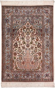 Hereke Tappeto 60x90 Beige (Cina) Annodato A Mano