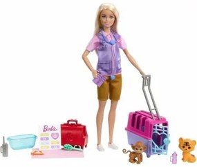 Bambola Barbie SAUVETEUSE D'ANIMAUX