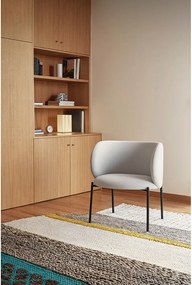 Poltrona grigio chiaro Mogi - Teulat