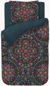 Set di biancheria da letto in percalle di cotone Il Ricamo