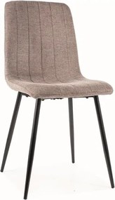 Sedia Alan Brego beige34/nero