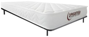 Set Telaio a doghe + Materasso schiuma accoglienza memory spessore 15 cm 90 x 200 cm - PELOPS di DREAMEA
