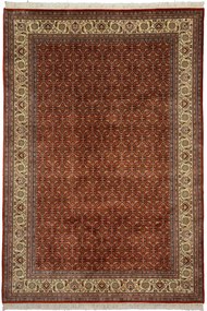 Tabriz Tappeto 290x200 Rosso (Indian) Annodato A Mano
