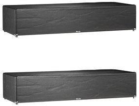 Coperture Per Sdraio 2pz 12 Occhielli 205x75x40 Cm Polietilene /