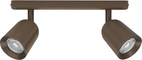 Eglo 901949 - Faretto CAMALDOLI 2xGU10/10W/230V bronzo