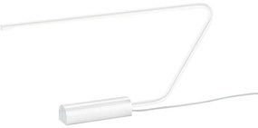 Lampada da tavolo LED bianca (altezza totale 33 cm) Olea – Trio Select