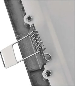 Lampada da incasso LED NEXXO LED/12,5W/230V 3000/3500/4000K argento 17x17 cm