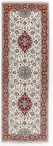 Isfahan Tappeto 80 x 230 (Iran) Annodato A Mano