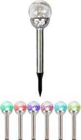 Grundig - Lampada solare a LED, 1,2 V, 600 mAh, multicolore