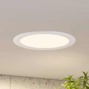 Prios Lampada a incasso a LED Cadance, bianca, 24 cm, 10 unità, dimmerabile