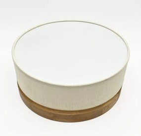 Brilagi - Plafoniera LED BELLADONNA LED/20W/230V Ø 30 cm crema/rovere