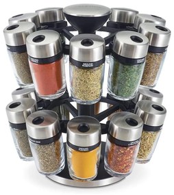 Cole&Mason - Rastrelliera rotante con barattoli per spezie MASTER 21 pz.