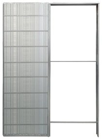 Controtelaio per porta scorrevole per cartongesso L 90 x H 210 cm