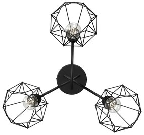 Lampadario a plafone BERGEN 3xE27/60W/230V