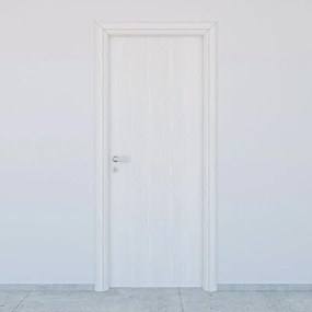 Porta battente Lait bianco L 80 x H 210 cm reversibile