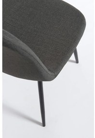 Set di 2 sedie da pranzo grigio scuro Lissy - Bonami Essentials