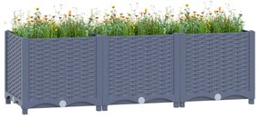 Fioriera Rialzata 120x40x38 Cm İn Polipropilene /