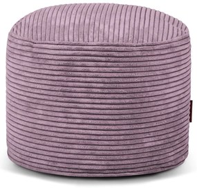 Puof a sacco viola con rivestimento in velluto a coste Mini – SLOWDOWN