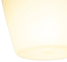 Ventilatore da soffitto argento con telecomando - Wings 42 acciaio